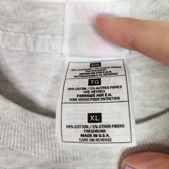 Vtg Bahamas Shirt Mens XL Gray Single Stitch Fruit of the Loom Reggae Rasta‎ 90s - Picture 11 of 12